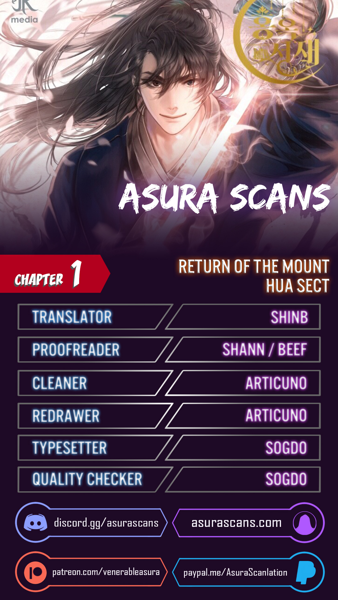 Return of the Mount Hua Sect Chapter 1 image 01